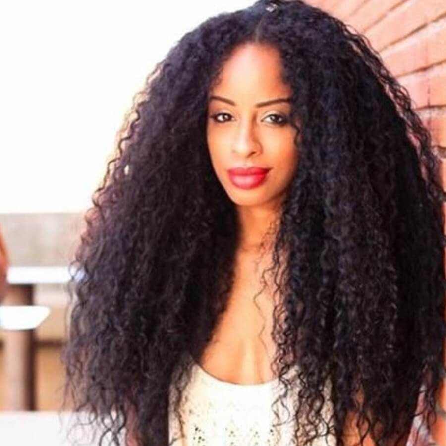 

Lovely Stylish Hign-temperature Resistance Black Wigs