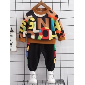 Lovely Boy Sportswear Hooded Collar Camo Print Gre