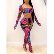 Lovely Sexy Bateau Neck Hollow-out Patchwork Rose 