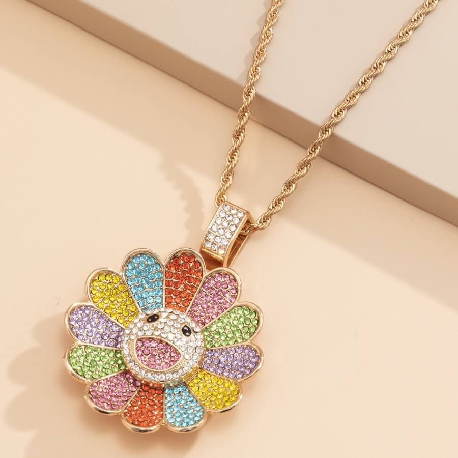 

Lovely Casual Color-lump Stitching Multicolor Necklace, Multi