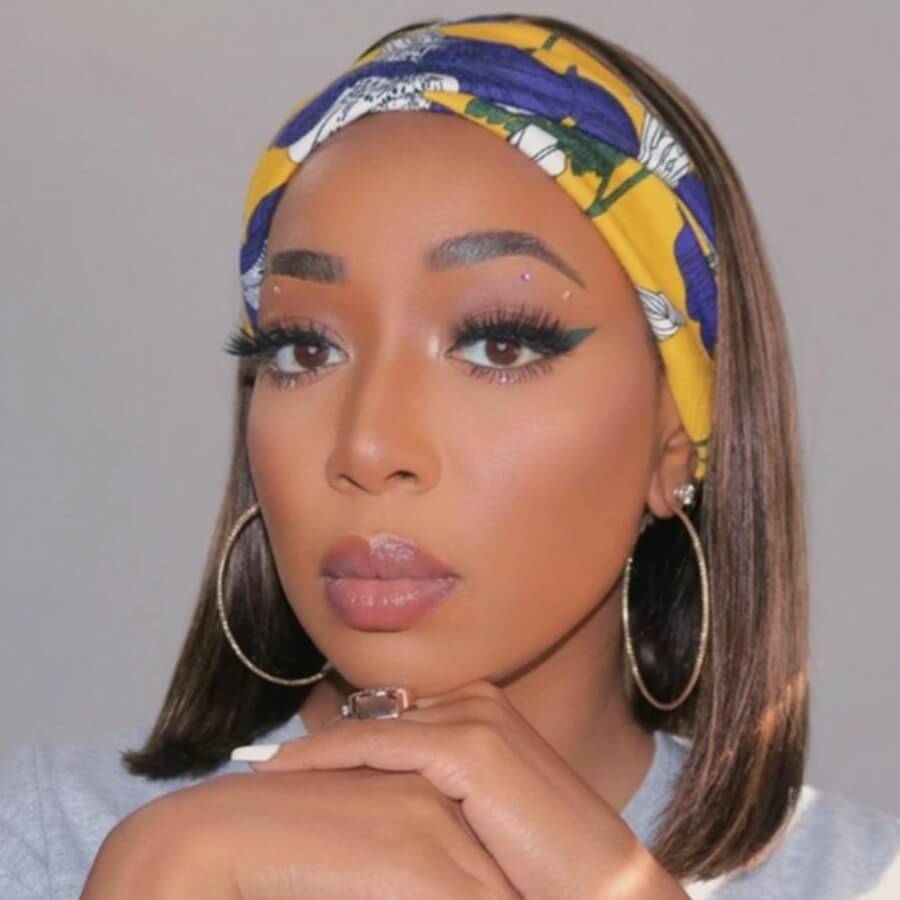 

Lovely Stylish Print Yellow Headband