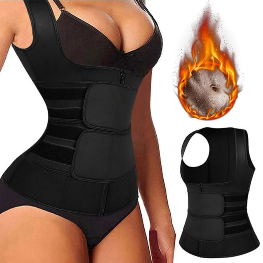 

Lovely Casual Patchwork Skinny Black Waist Trainer