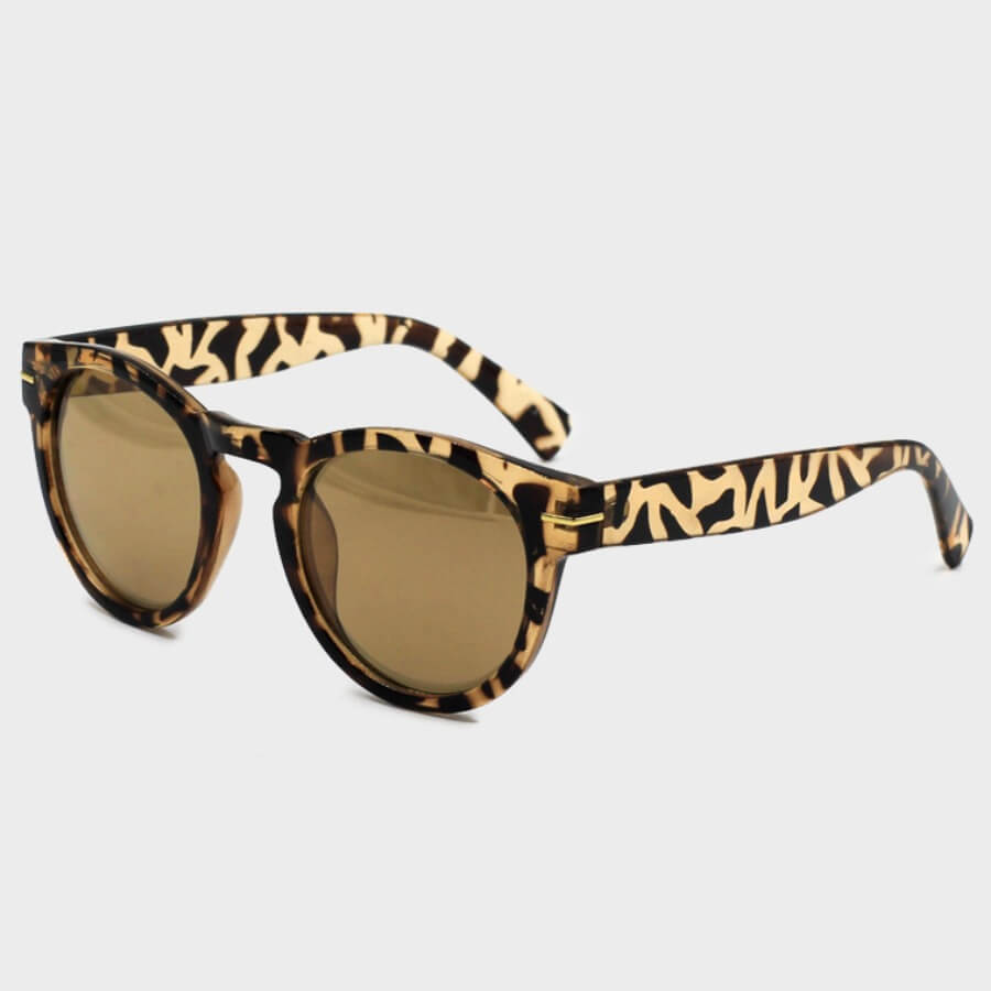 

Lovely Casual Animal Print Brown Sunglasses
