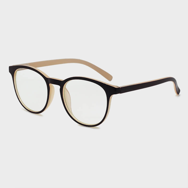 

Lovely Casual Patchwork Apricot Sunglasses