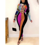 Lovely Sexy Bandage Hollow-out Design Patchwork Bl