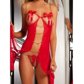 Lovely Sexy Bandage Design Chain Decoration Red Ba