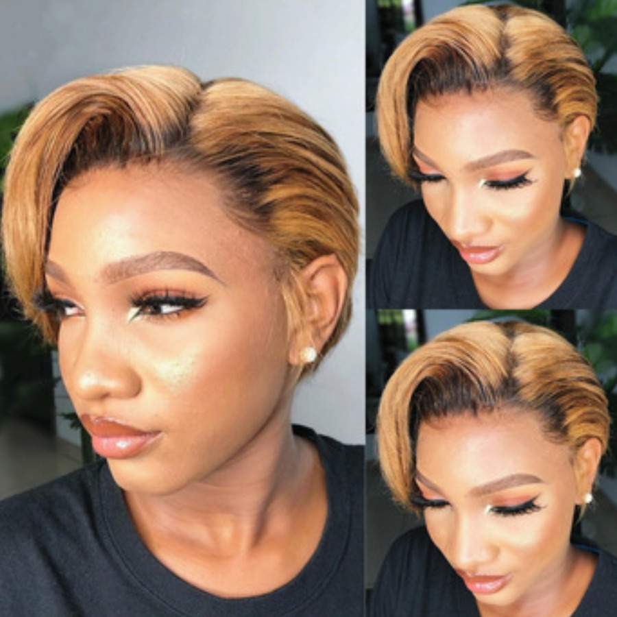

Lovely Street High-temperature Resistance Gold Wig