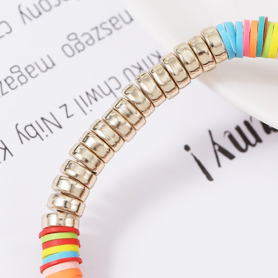 

Lovely Casual Color-lump Multicolor Bracelet, Multi