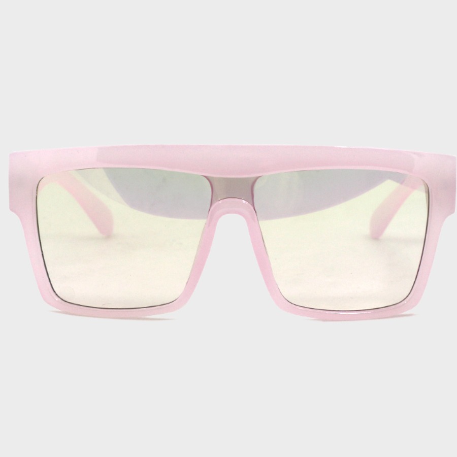

Lovely Casual Patchwork Purple Sunglasses