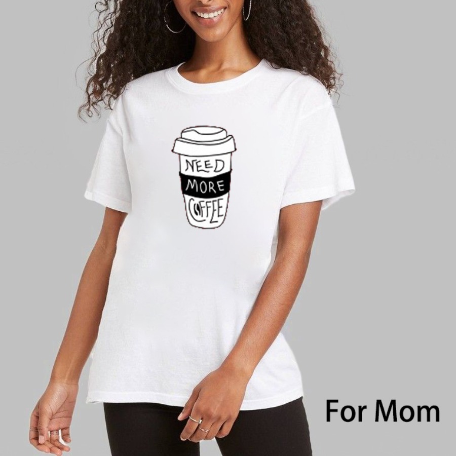 

Lovely Casual O Neck Letter Print Mom T-shirt, Women
