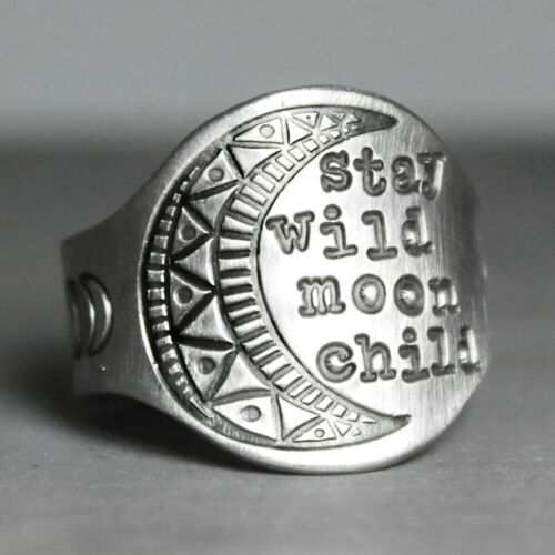 

Lovely Casual Letter Decoration Silver Ring