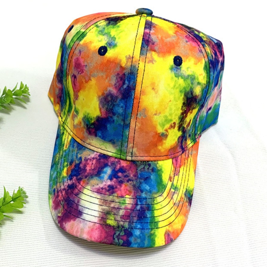 

LW Casual Tie-dye Yellow Hat