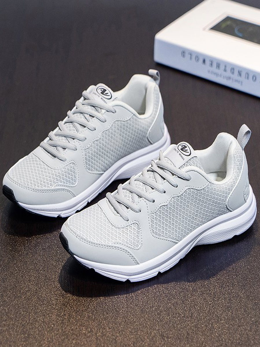 

Lovely Sporty Chunky Sole Grey Sneakers