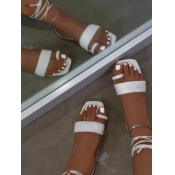 LW Street Wrap Up White Sandals