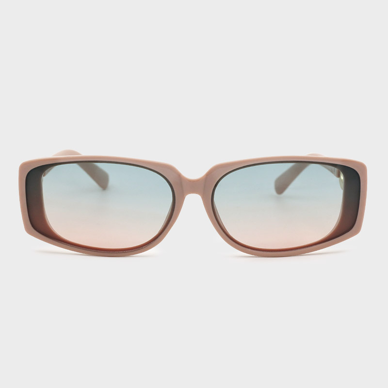 

LW Street Chain Decoration Pink Sunglasses