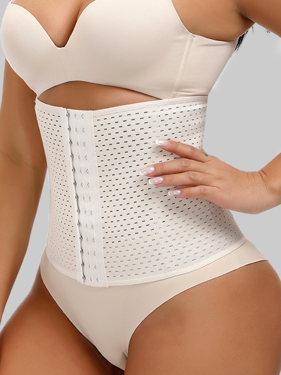

LW Casual Basic Skinny Skin Color Corset