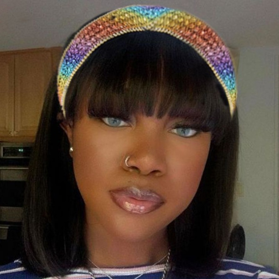 

Lovely Casual Gradient Multicolor Headband, Multi