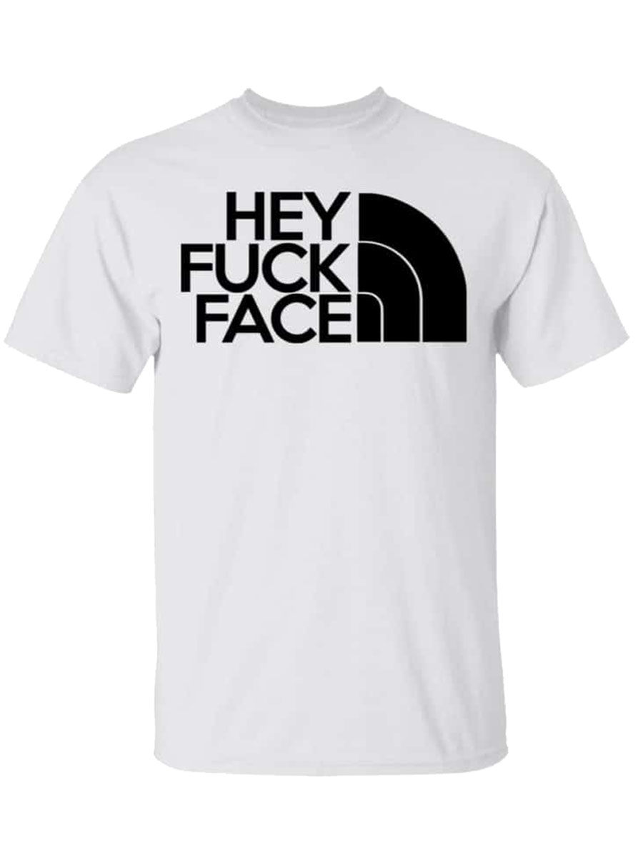 

Lovely Men Casual Round Neck Letter Print White T-shirt