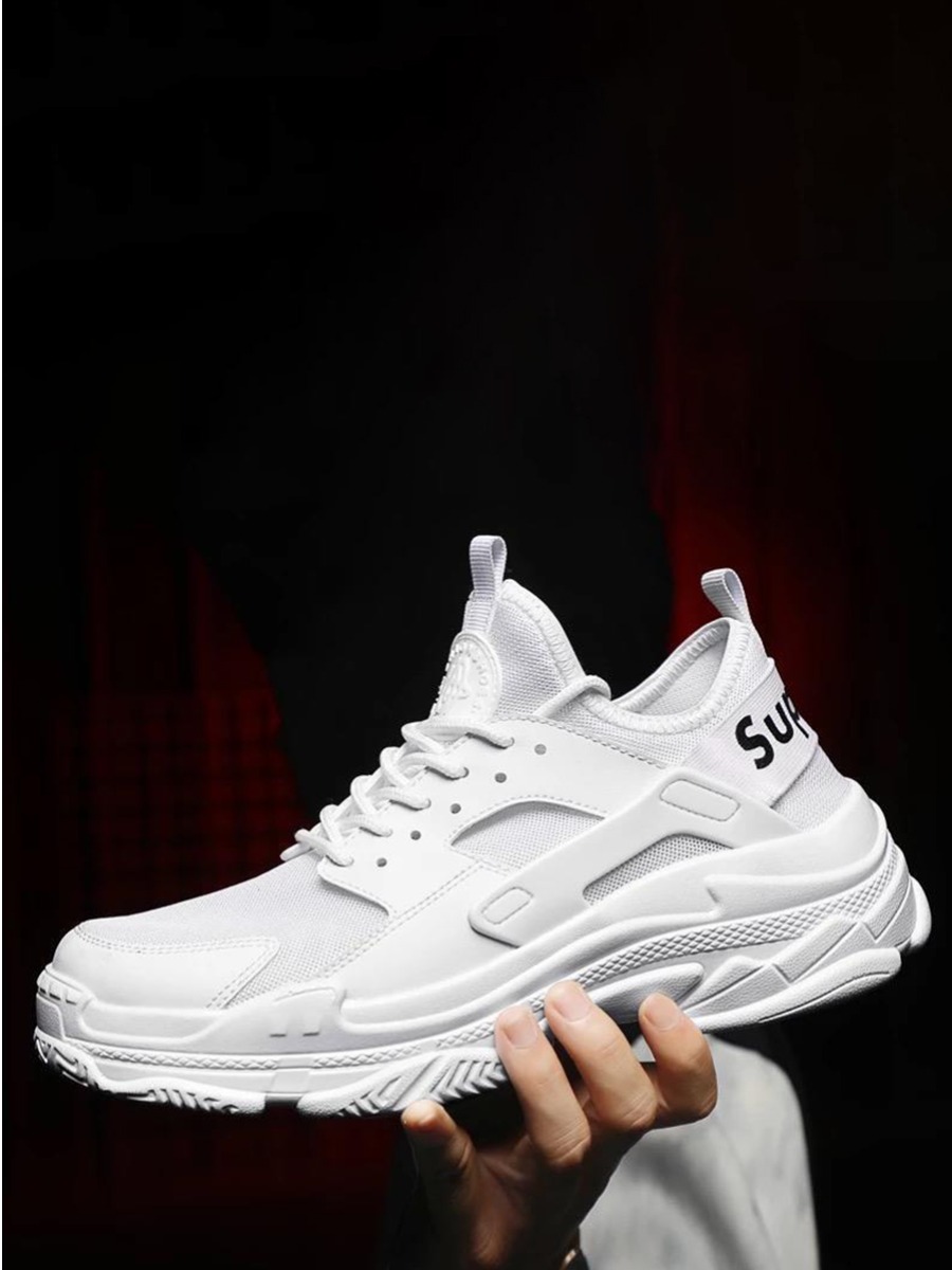 

Lovely Men Street Wide Fit White Sneakers