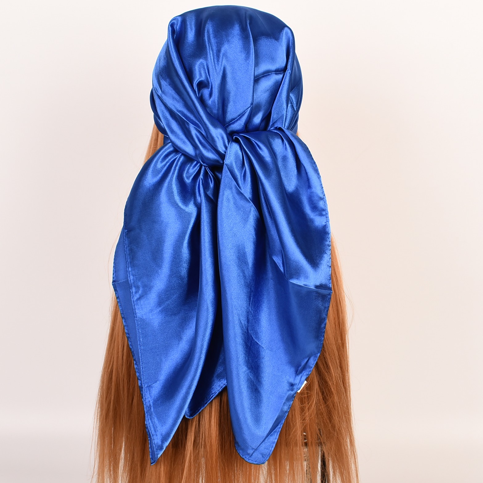 

LW Silk Large Square Headband, Royalblue
