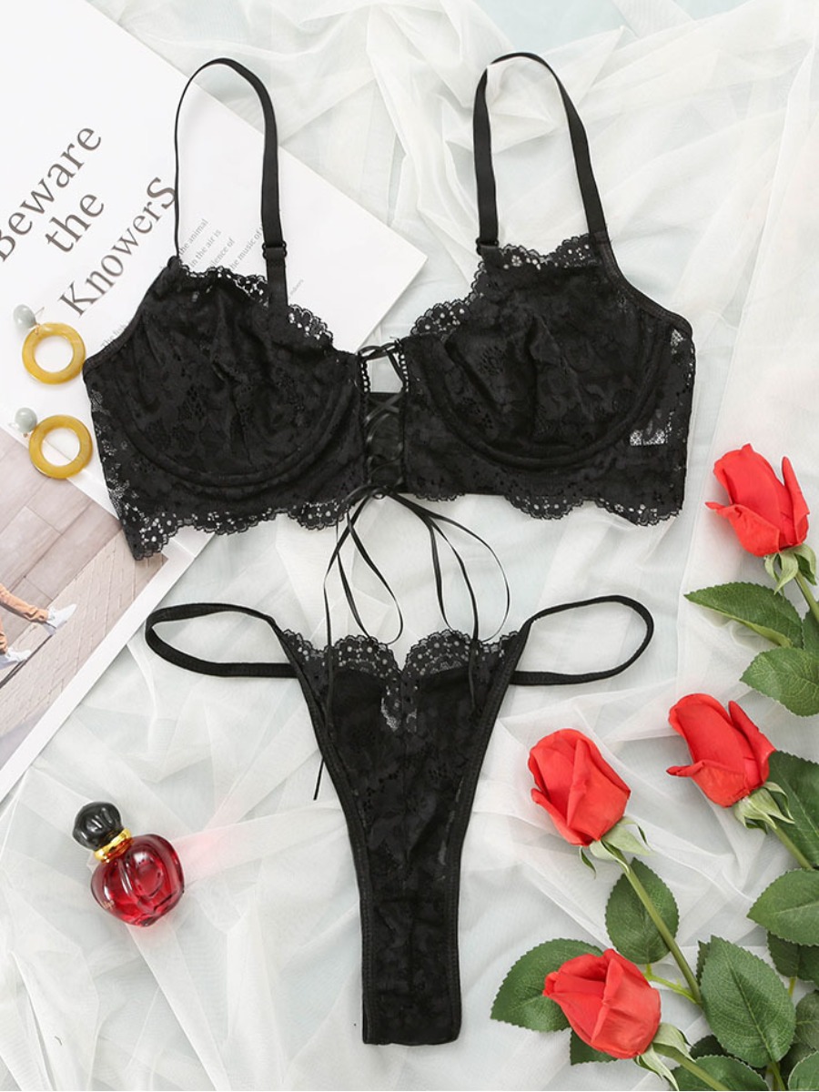 

LW Mesh Adjustable Strap Secret Set, Black