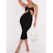 LW SXY Hollow-out Cami Bodycon Dress