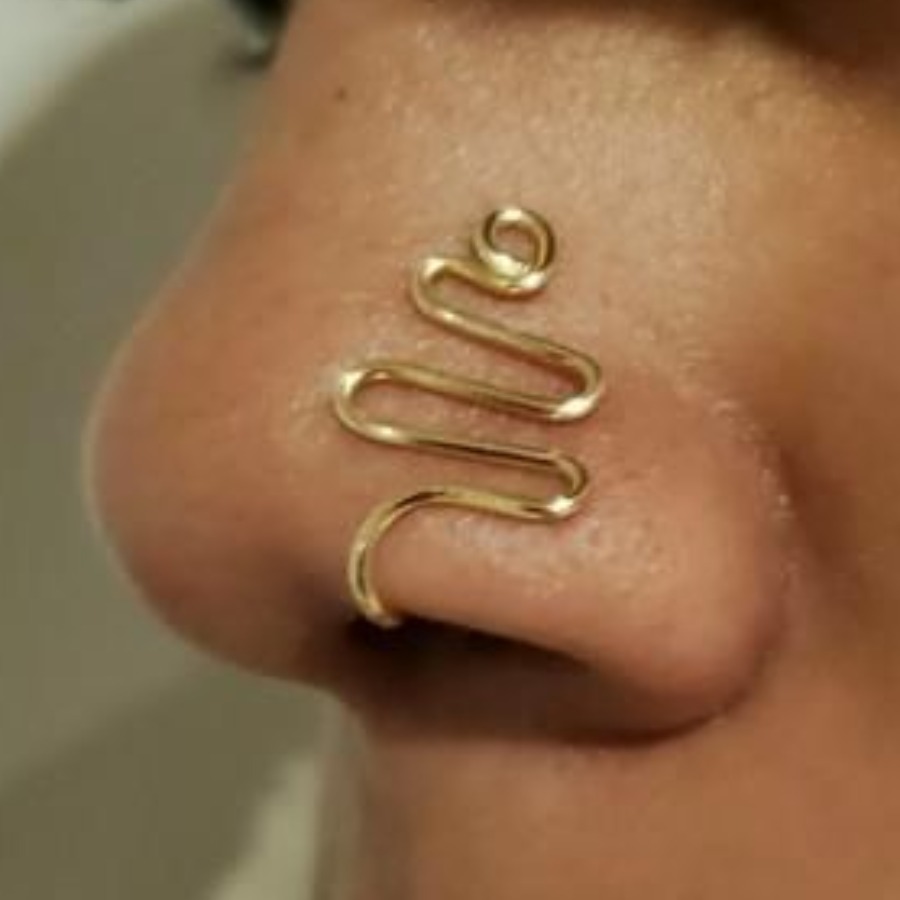 

LW U-shaped Nose Ring, Gold