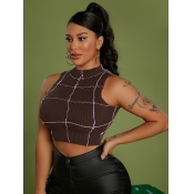 LW SXY Line Stitching Crop Top Sweater