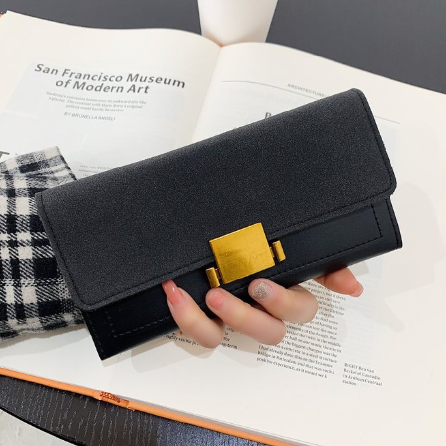 

LW Basic Solid Wallet, Black