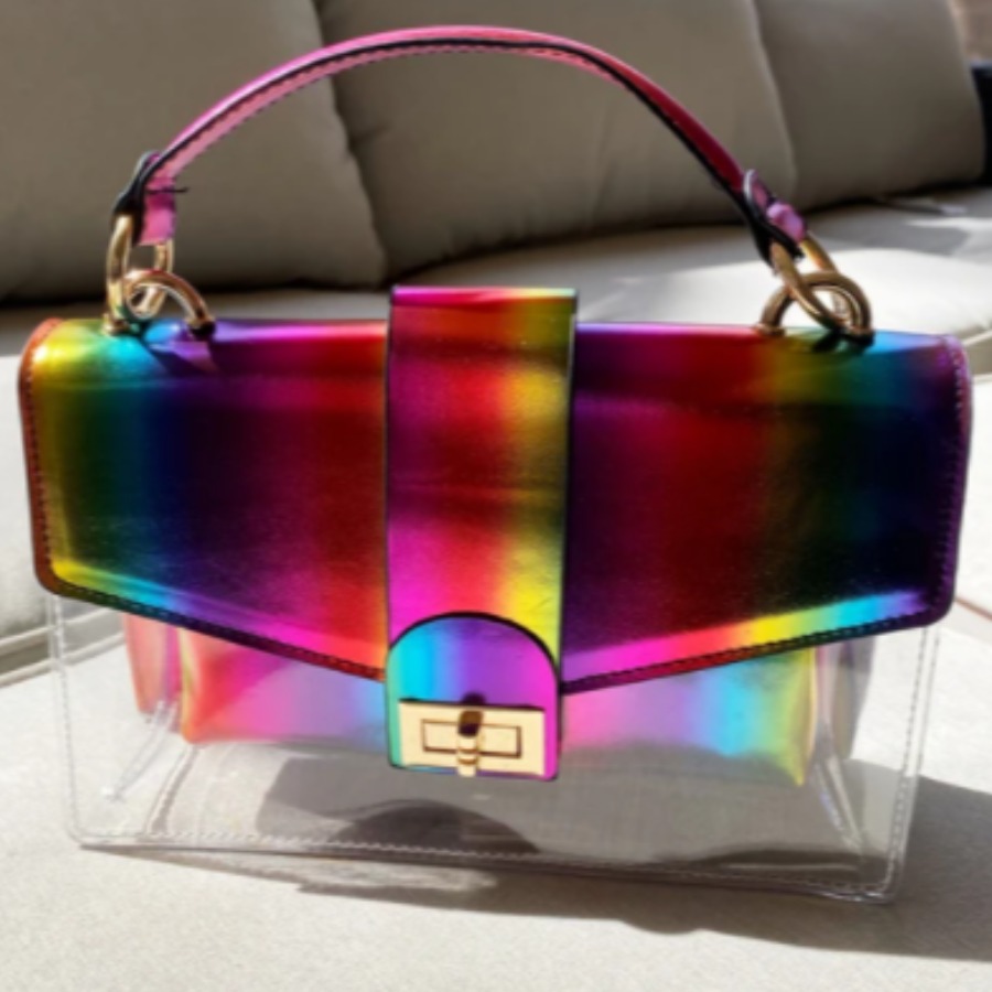 

LW Gradient Lockable Crossbody Bag, Multi