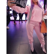 LW Sequined Letter Decor Tracksuit Set