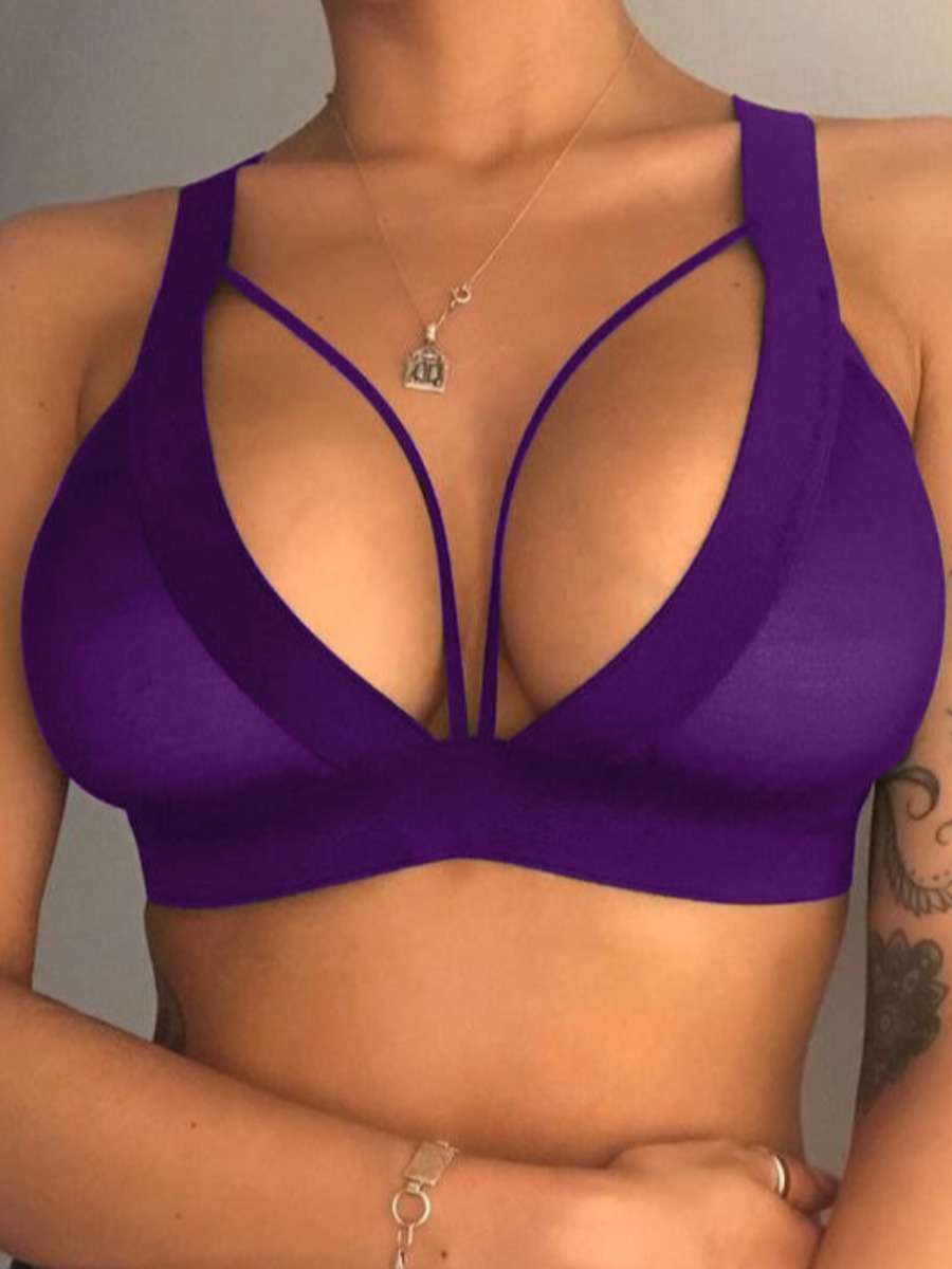 LW SXY Plus Size Elastic Skinny Bra