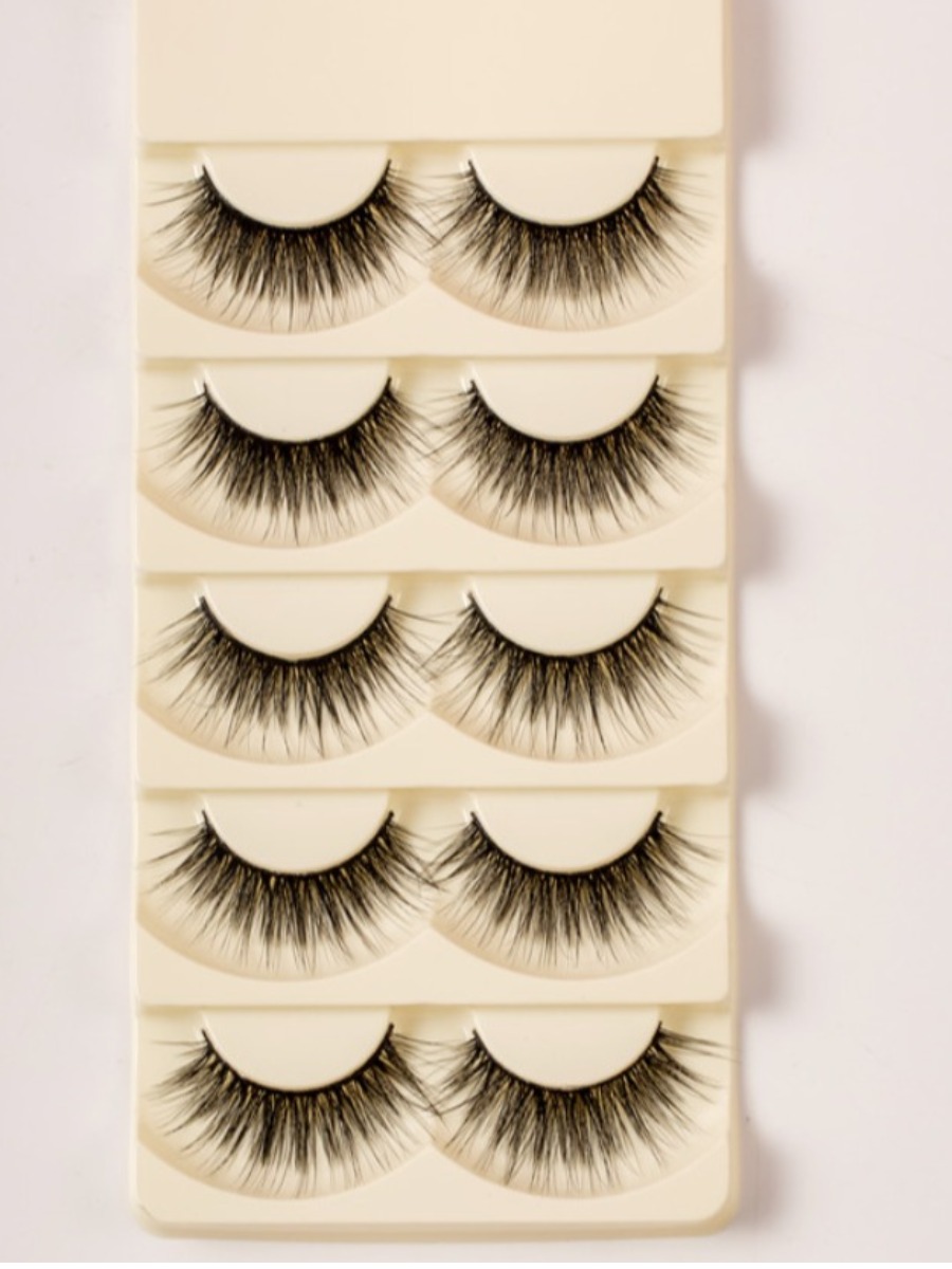 

LW 5-pair False Eyelashes, Black