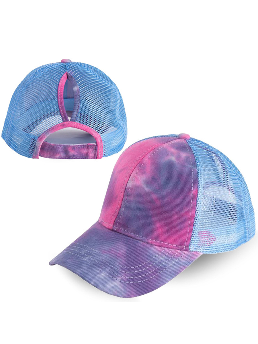 

LW Tie-dye Mesh Hat, Blue