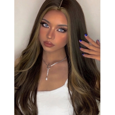 

LW Long Wavy Wig, Brown