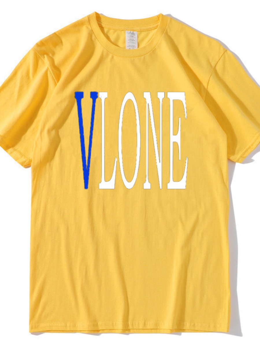 

LW Men Polyester Mixed Print Regular T-shirt, Yellow