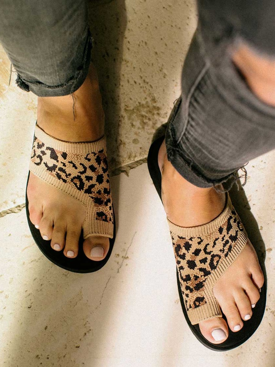 LW Leopard Print Slippers