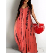 LW Plus Size Tie-dye Cami Loose Dress