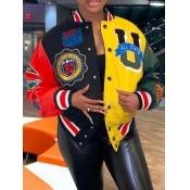 LW Striped Patchwork Jacket