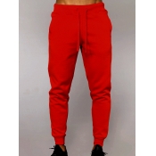 LW BASICS Men Mid Waist Drawstring Sweatpants