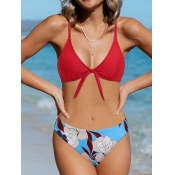 LW Floral Basic No Feature Spandex Less Bikinis
