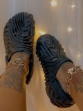 LW Cut Out Slingback Flats