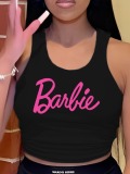 LW Barbie Letter Print Camisole