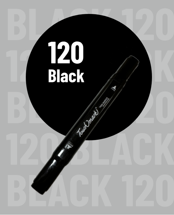 LovelyWholesale BASICS DIY Black Marker Pen c120 -BFCM All Seasons Spring Summer 2024