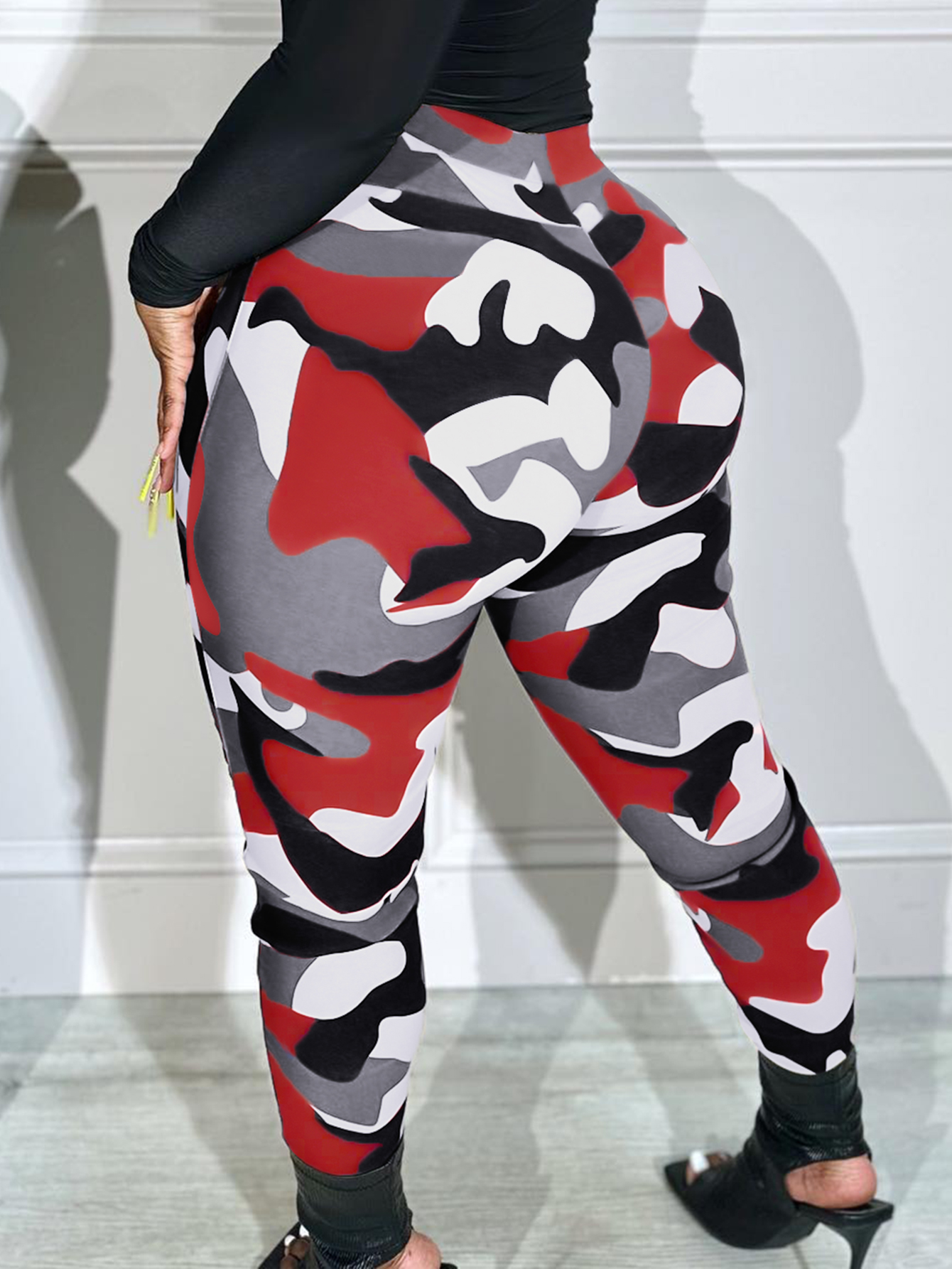 LW High Waist Camo Print Leggings