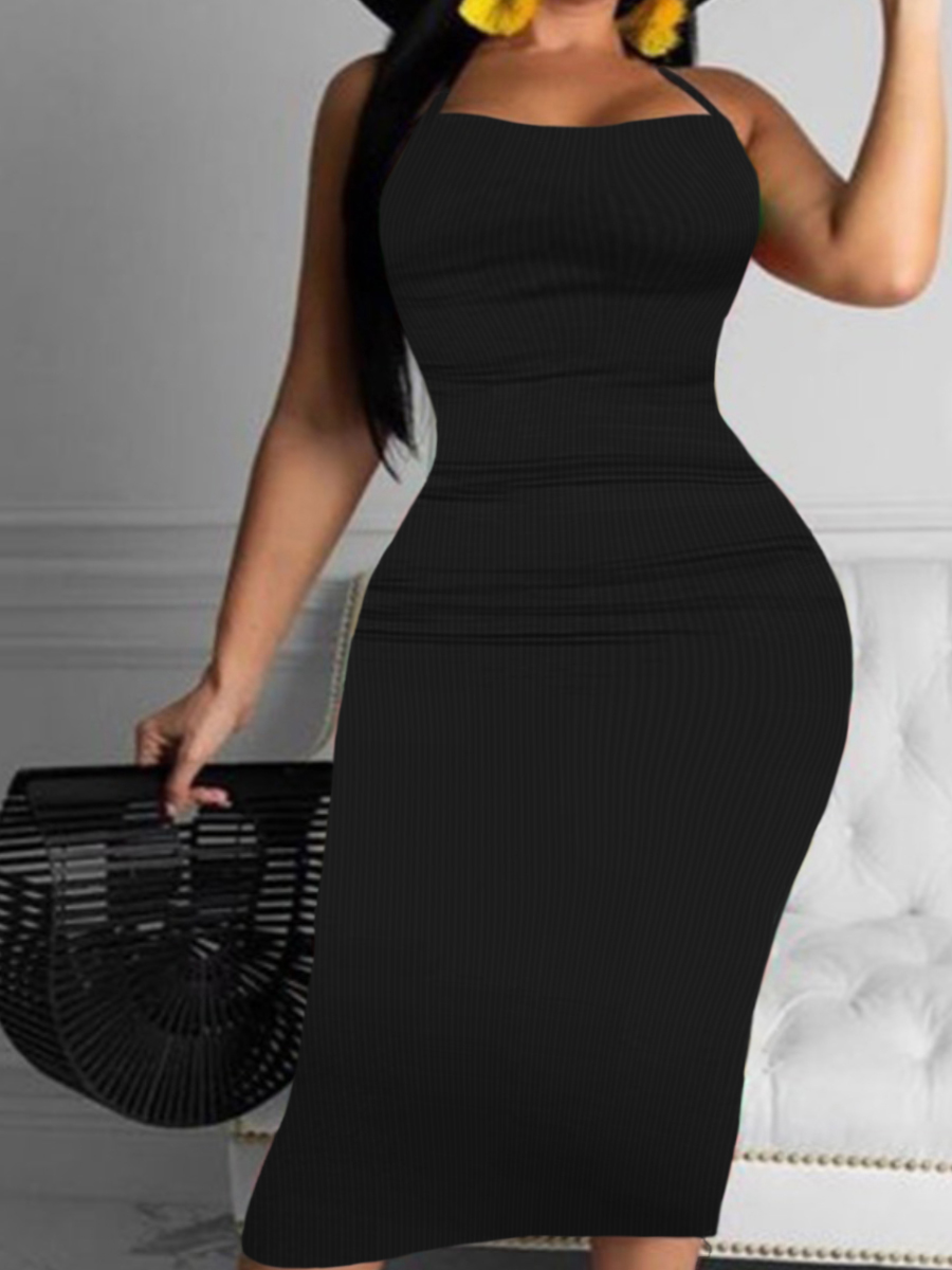 LW Plus Size Bodycon Cami Dress 2X