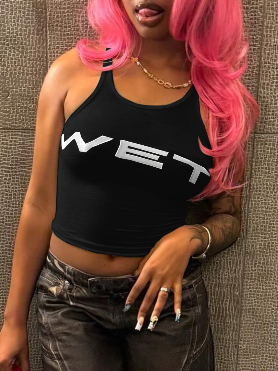 LW Letter Print Camisole