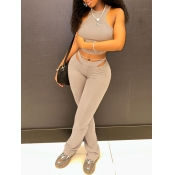 LW Cami Cut Out Skinny Pants Set