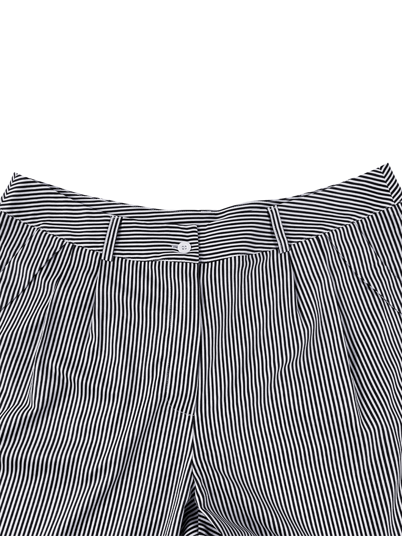 LW BASICS Plus Size Striped Pants 5X