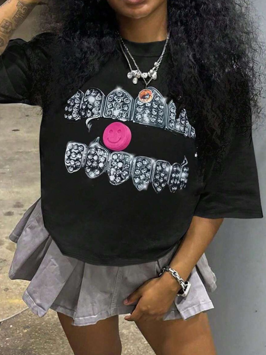 LW Pattern Geometric T-shirt